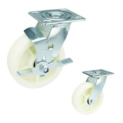 ISO9001 FP 5 Inch Heavy Duty Trolley Wheels With Ball Bearing
