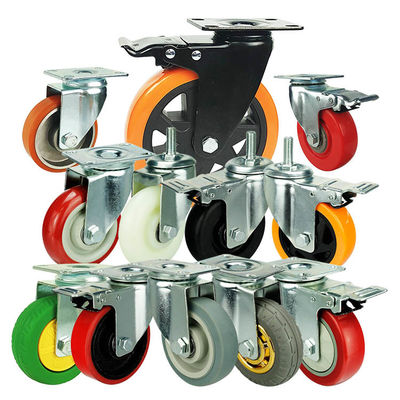 ISO9001 5inch Polyurethane Caster Wheel Replacement
