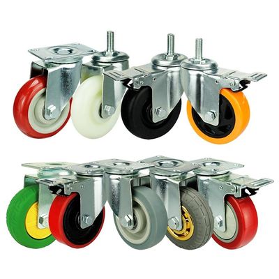 ISO9001 5inch Polyurethane Caster Wheel Replacement