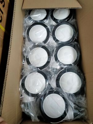 철강 주택 재료 고무 PP 코어 휠과 장비 이동에 적합한 이중 볼 베어링을 갖춘 고무 바퀴