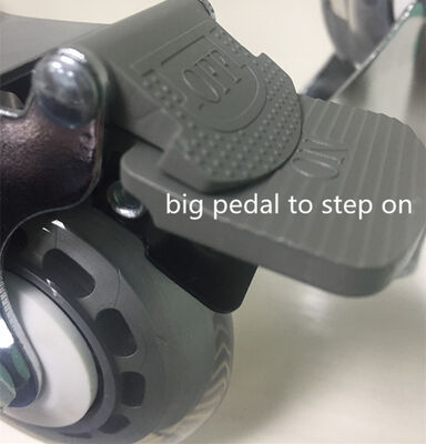 5인치 전체 높이 폴리우레탄 캐스터 산업용 등급 중하중 용량 카트, 기계 및 장비용 바퀴